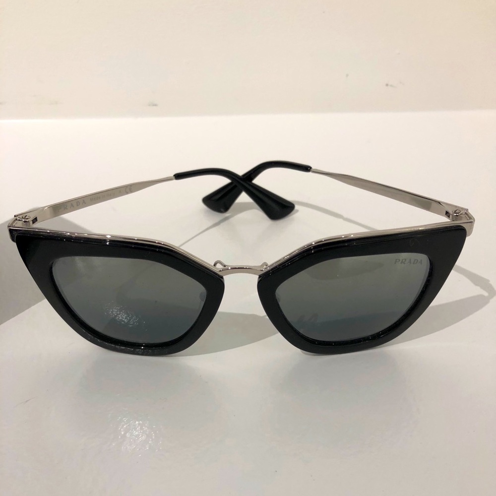 Prada Black Cat Frame Sunglasses